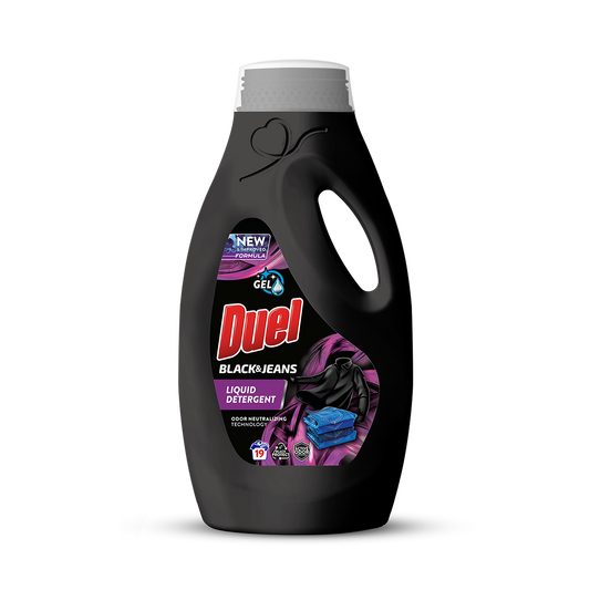 Tekoči detergent Duel Black & Jeans 855 ml – 19 pranj