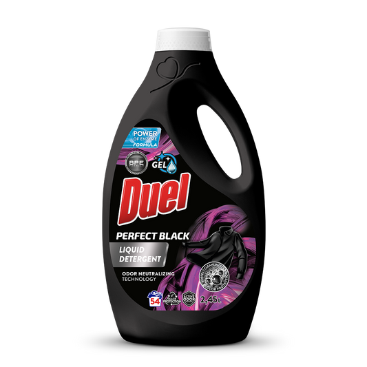 Tekoči detergent Duel Perfect Black 2,45 l – 54 pranj