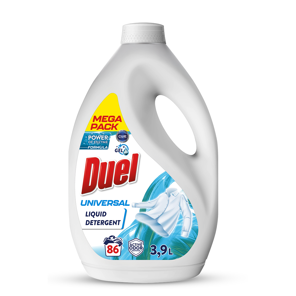 Tekoči detergent Duel Universal XXL 3,9 l – 86 pranj