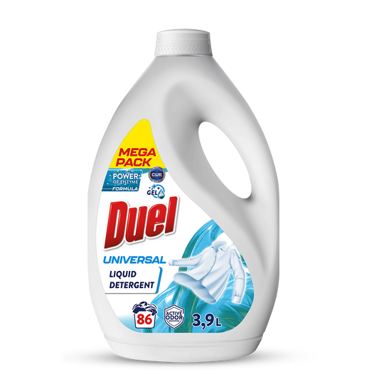 Tekoči detergent Duel Universal XXL 3,9 l – 86 pranj
