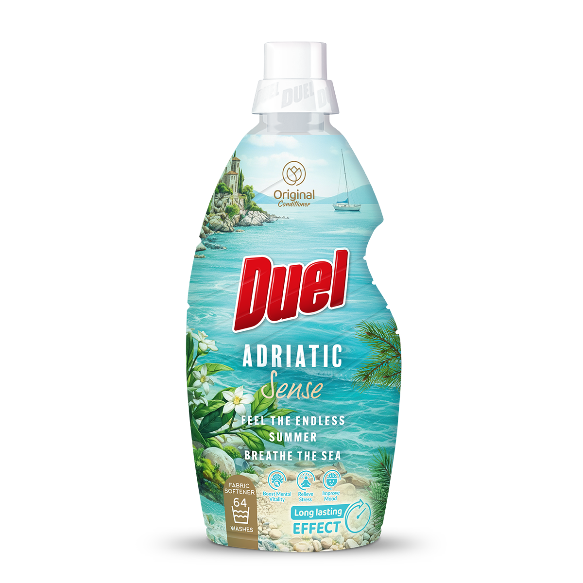 Mehčalec za perilo Duel Adriatic Sense 1,6 l – 64 pranj