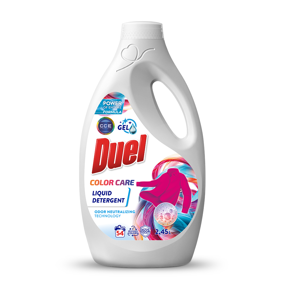 Tekoči detergent Duel Color Care 2,45 l – 54 pranj