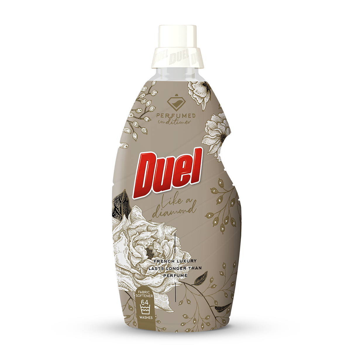 Mehčalec za perilo Duel Like a Diamond 1,6 l – 64 pranj