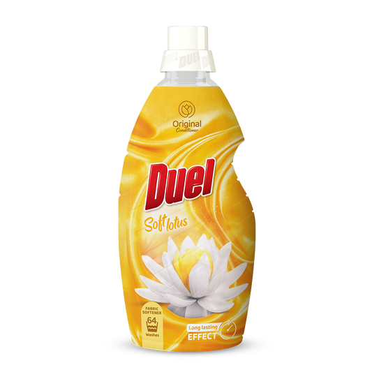 Mehčalec za perilo Duel Soft Lotus 1,6 l – 64 pranj