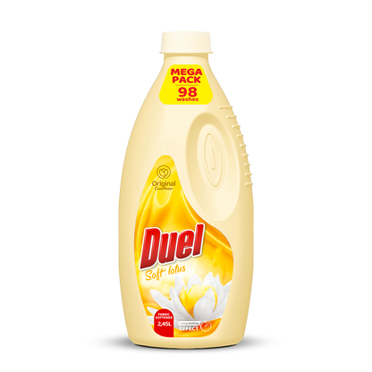 Mehčalec za perilo Duel Soft Lotus 2,45 l – 98 pranj